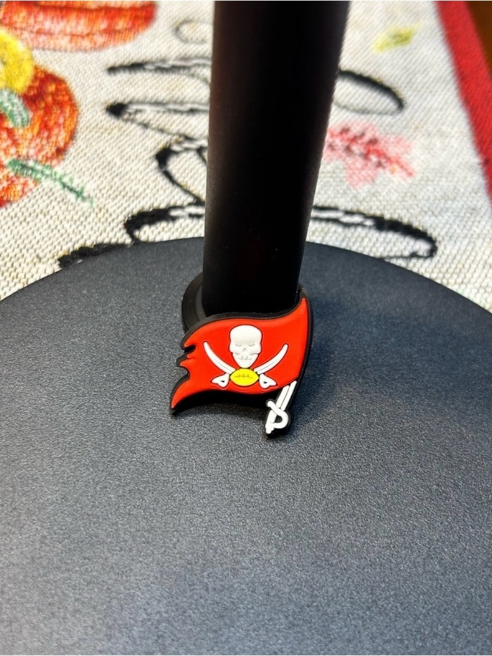 3/$8 Tampa Bay Buccaneers Logo Croc Charm